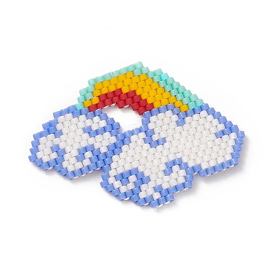 Handmade MIYUKI Seed Beads PALLOY-MZ00010-1