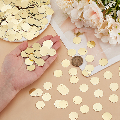 100G PVC Plastic Sequins/Paillette Pendants FIND-GO0003-43-1