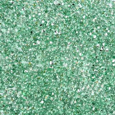 Baking Paint Transparent Glass Seed Beads SEED-N006-05J-1