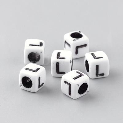Opaque Acrylic Beads SACR-Q188-02L-1