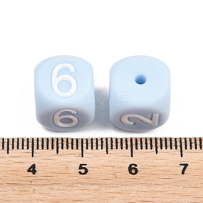 Food Grade Eco-Friendly Silicone Beads SIL-B079-10D-1