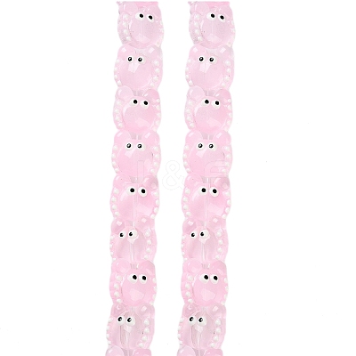 Transparent Glass Beads Strands LAMP-L078-010F-1