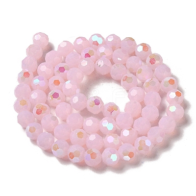 Imitation Jade Glass Beads Strands EGLA-A035-J10mm-L02-1