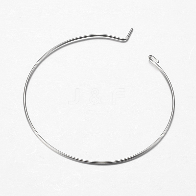 316 Surgical Stainless Steel Hoop Earrings Findings X-STAS-F149-32P-D-1