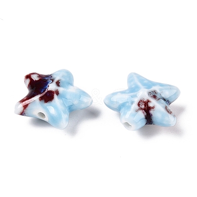 Handmade Porcelain Beads PORC-N008-03B-1