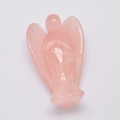 Natural  Rose Quartz Home Display Decorations X-DJEW-L009B-02-1