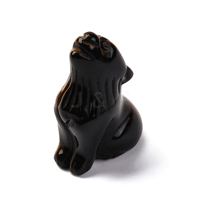 Natural Tiger Eye Display Decorations DJEW-P019-A16-1