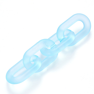 Transparent Acrylic Linking Rings X-OACR-S036-006A-K04-1