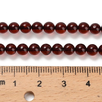Natural Amber Beads Strands G-Z100-A02-5mm-01-1