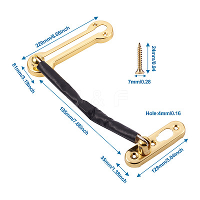 Stainless Steel Swing Bar Door Lock LS-SW-TAC0002-02B-1