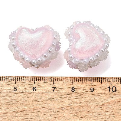 Rwsin & ABS Imitation Pearl & Polymer Clay Beads RE-CBA1913-01C-1
