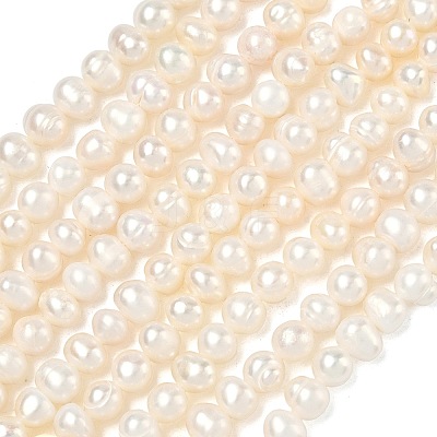 Natural Cultured Freshwater Pearl Beads Strands PEAR-L034-11B-1