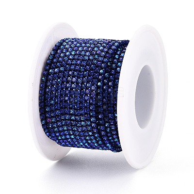 Iron Rhinestone Cup Chains CH-T006-05B-15-1