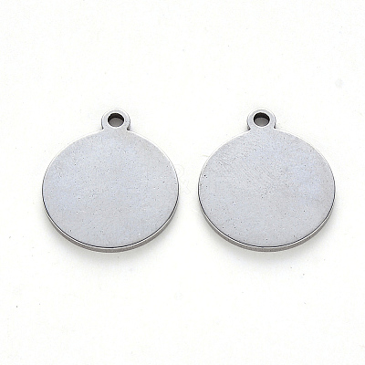Tarnish Resistant 304 Stainless Steel Pendants STAS-N092-23B-1