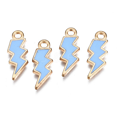 Alloy Enamel Pendants ENAM-N054-025J-1