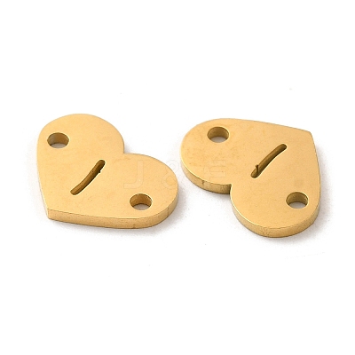 Ion Plating(IP) 304 Stainless Steel Connector Charms STAS-C081-04G-I-1