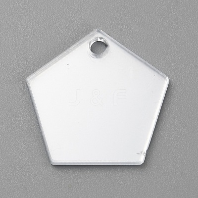 Acrylic Pendants LS-OACR-WH0036-25-C02-1