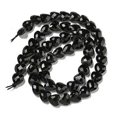 Natural Obsidian Beads Strands G-P544-E02-01-1