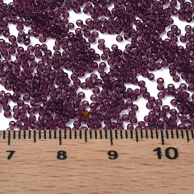 15/0 Transparent Czech Glass Seed Beads SEED-N004-004-19-1