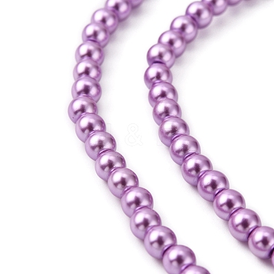 Grade A Glass Pearl Beads HY-J001-4mm-HX025-1