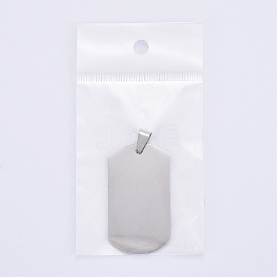 Tarnish Resistant 304 Stainless Steel Big Pendants LS-STAS-I140-19E-S-1