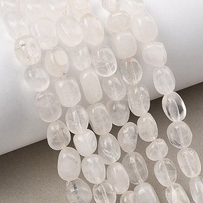 Natural Quartz Crystal Beads Strands GG-C286-A22-1