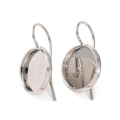 Brass Earring Hooks KK-H298-03P-1