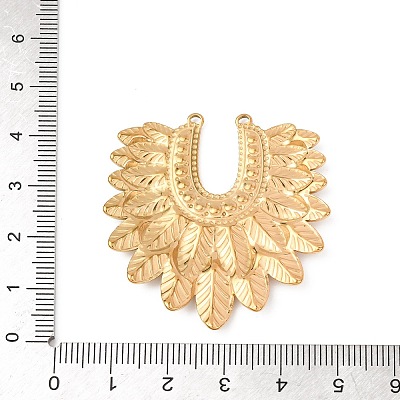 304 Stainless Steel Pendant Rhinestone Settings STAS-D129-07G-1