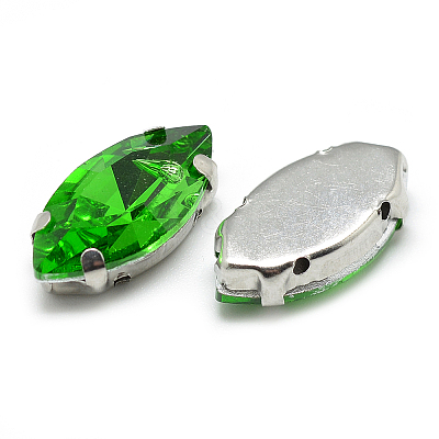 Sew on Rhinestone RGLA-T034-4x8mm-20-1