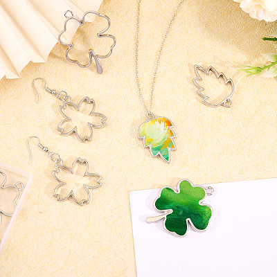 30Pcs 3 Style Alloy Pendants FIND-CA0008-79-1