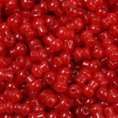 Transparent Colours Glass Seed Beads SEED-R001-01I-1