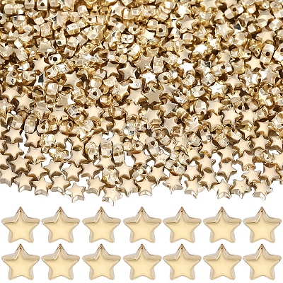 600Pcs CCB Plastic Beads CCB-SC0001-13A-1