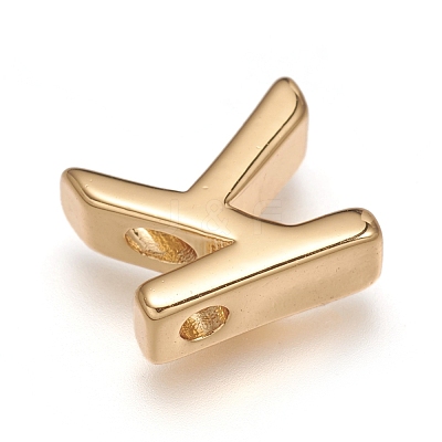 Brass Charms ZIRC-I037-01K-G-1