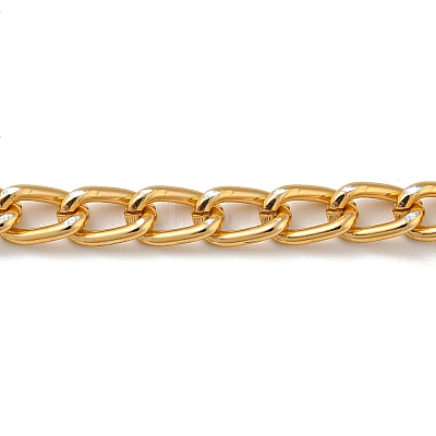 Oval Oxidation Aluminum Curb Chains CHA-TAC0004-02G-1
