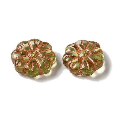 Transparent Lampwork Beads LAMP-P065-03A-07-1