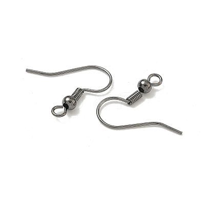 Brass Earring Hooks X-KK-S075-B-1
