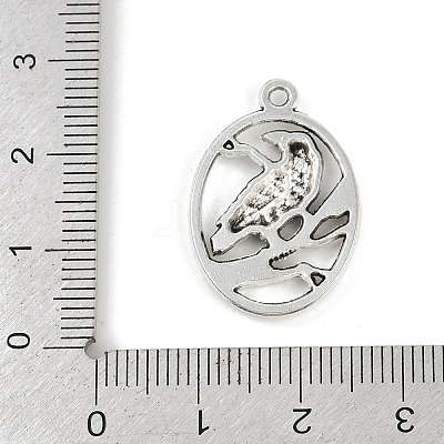 Tibetan Style Alloy Pendants PALLOY-P310-01E-AS-1