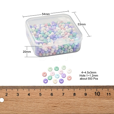 6/0 Glass Seed Beads SEED-YW0001-82A-1