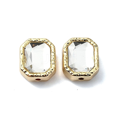 Rack Plating Alloy Beads PALLOY-Z004-03G-02-1