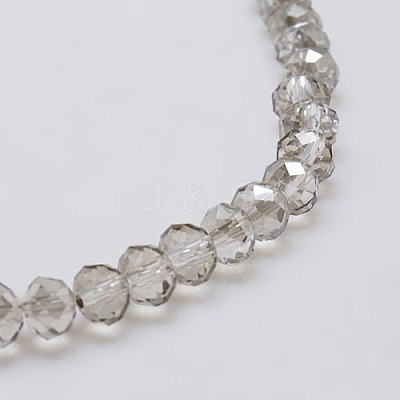 Electroplate Glass Bead Strands X-EGLA-J047-4x3mm-F16-1
