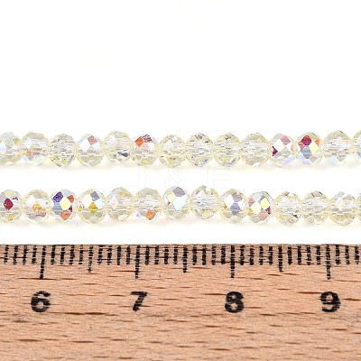 Transparent Glass Beads Strands LS-EGLA-N016-3mm-05-1