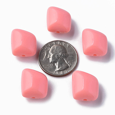 Opaque Acrylic Beads MACR-S373-15A-A08-1