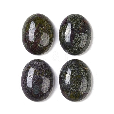 Natural Dragon Blood Cabochons G-B080-01A-21-1