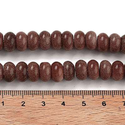 Synthetic Goldstone Beads Strands G-B077-B02-01-1