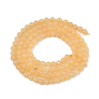 Natural Topaz Jade Beads Strands G-M438-A06-01-1