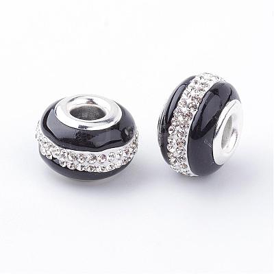 Glass European Beads GPDL-Q021-04-1