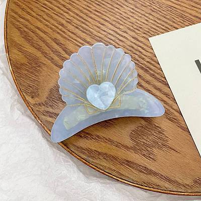 Cellulose Acetate Claw Hair Clips PW-WGAEE8B-02-1