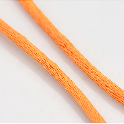 Nylon Satin Rattail Cords NWIR-O001-A-13-1