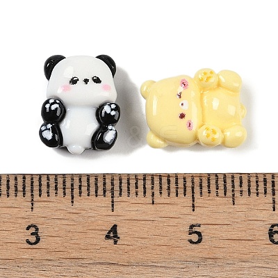 Opaque Resin Animals Decoden Cabochons CRES-M036-06-1