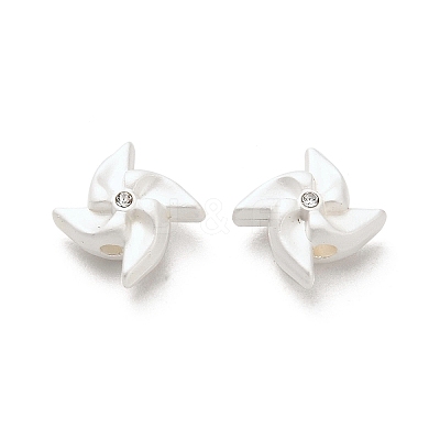 Matte Alloy Beads PALLOY-R145-09MS-1